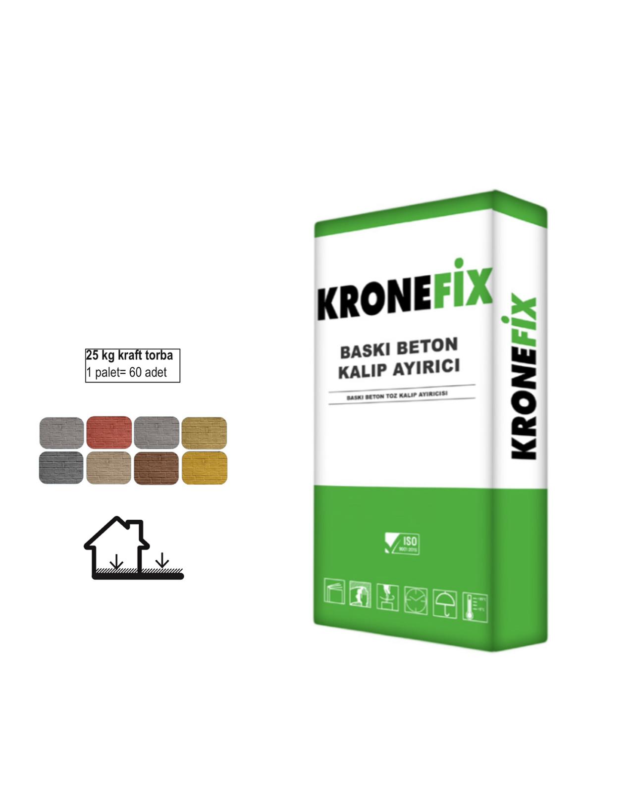 Kronefix Baskı Beton Kalıp Ayırıcı