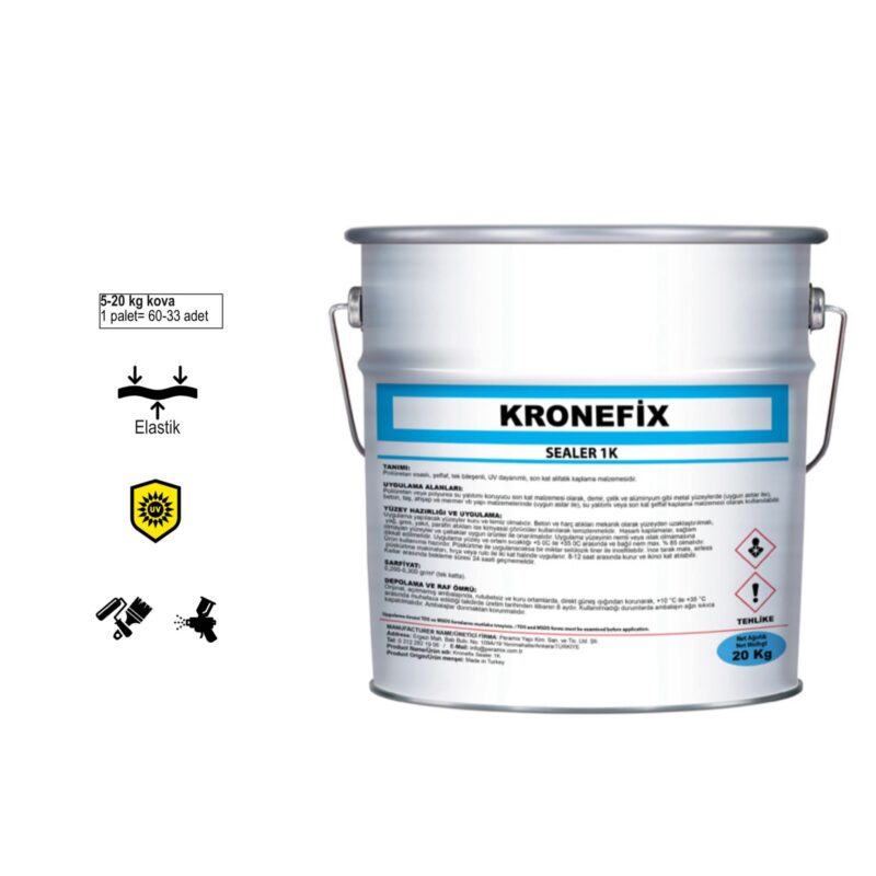 Kronefix Sealer 1K Şeffaf Su Yalıtım Malzemesi