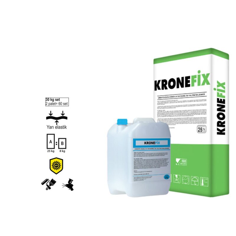 Kronefix Çimento Esaslı UV Dayanımlı Su Yalıtım Malzemesi