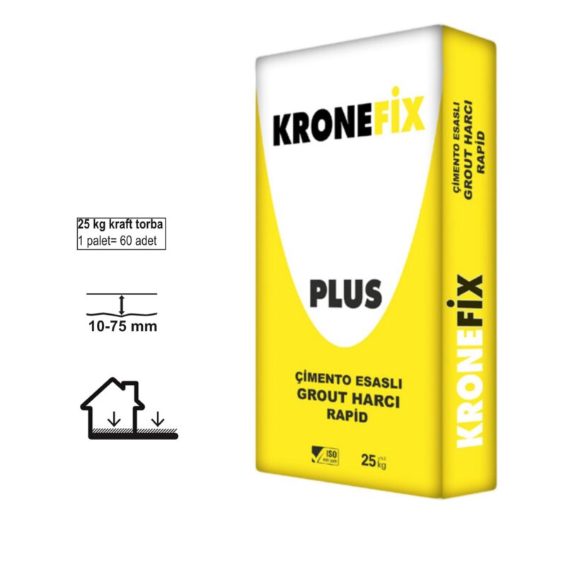 Kronefix Hızlı Kuruyan Grout Harcı