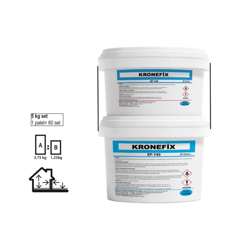 Kronefix EP-145 Epoksi Esaslı Tamir ve Yapıştırma Harcı